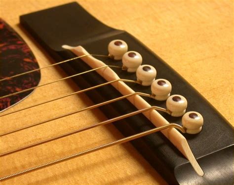 Guitar Parts Guitar Bridge Pin Size Chart