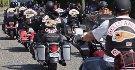 Check Out These Rare Photos Of The Hells Angels Out And About