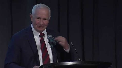 Governor General David Johnston At The Families In Canada Conference