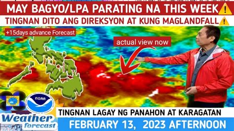 May Bagyo Lpa Parating Na Lpa Binabantayan Natingnan Weather