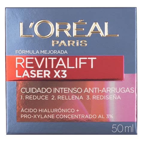 Loreal Paris Revitalift Laser X Crema De Día X ml Farmacia Leloir Tu farmacia online las hs