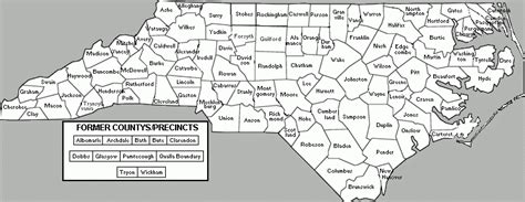 Printable Nc County Map Printable Map Of The United States