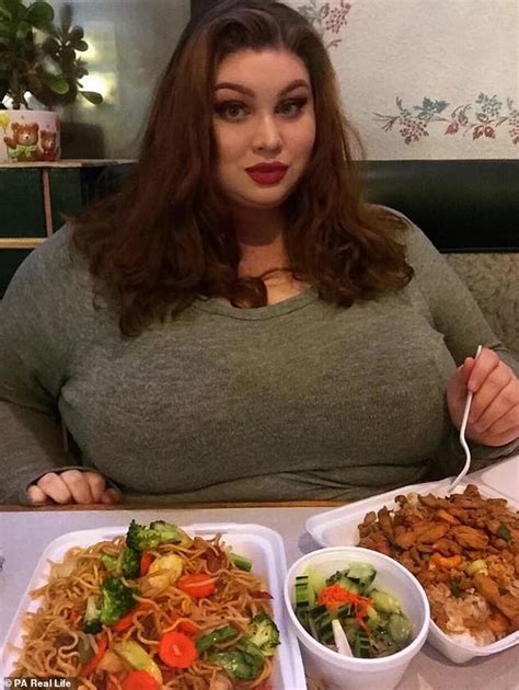 Lb Woman Who Gorges On K Calories A Day Has A Legion Of Online Fans Who Pay To Watch Her
