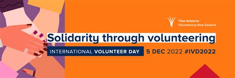 International Volunteer Day 2022 Resources Volunteering New Zealand