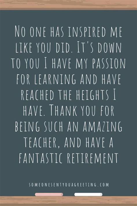 Wish Your Teacher A Happy Retirement And All The Best For The Future