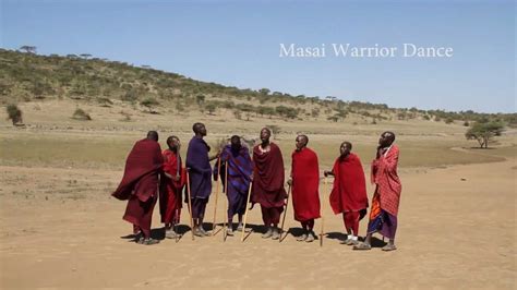 Masai Warrior Dance Tanzania Youtube