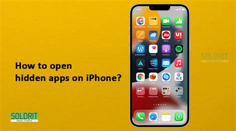 How To Open Hidden Apps On Iphone Hidden Apps On Iphone