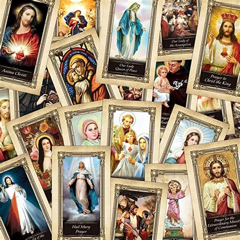 75 Catholic Holy Card Assortment - Classic Series: Amazon.co.uk: Office