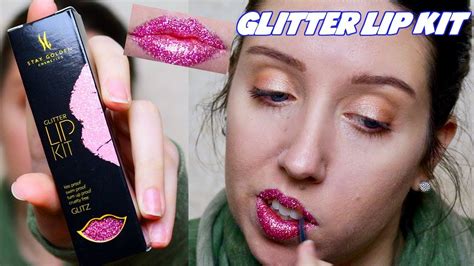 Stay Golden Cosmetics Glitter Lip Kit Turn Up Proof Youtube