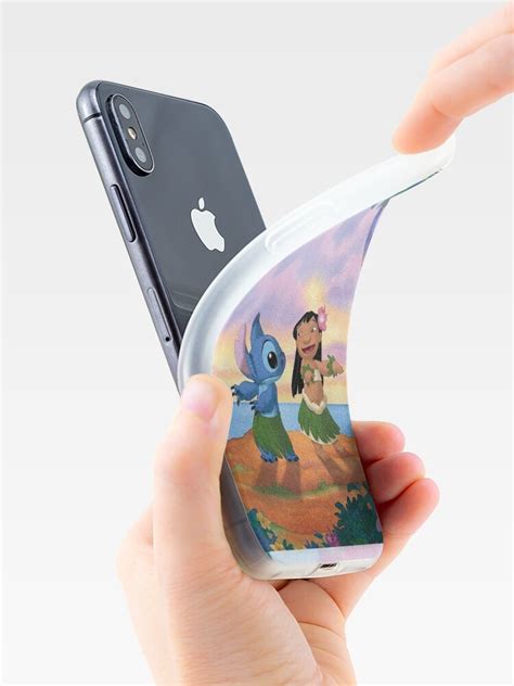 Funda Y Vinilo Para Iphone Lilo Y Stitch Hula Ohana De Emilyart0 Redbubble