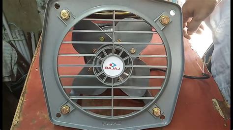 Fresh Air Fan For Kitchen Bajaj 150mm Fresh Air Fan Youtube