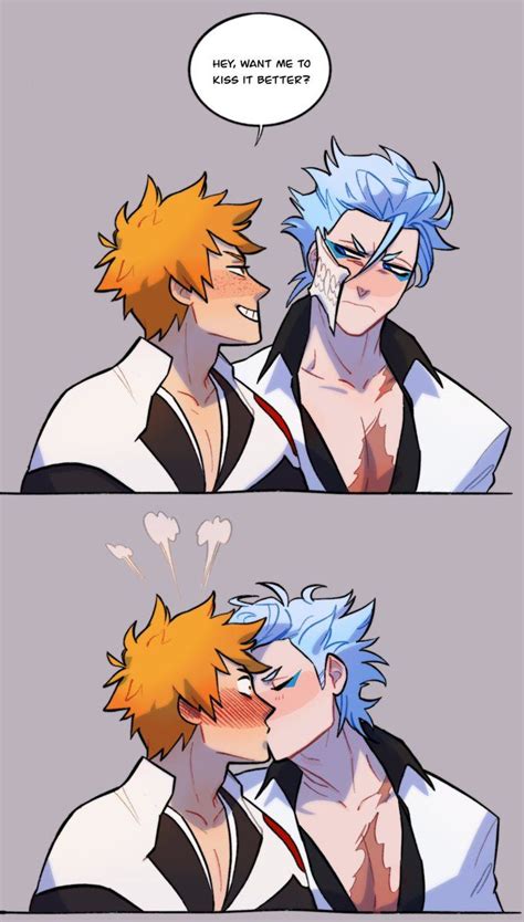 Pin On Grimmjow X Ichigo