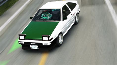 Assetto Corsa AE86 Tech Art Akina Downhill YouTube