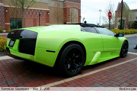 Lime Green Lamborghini Murciélago