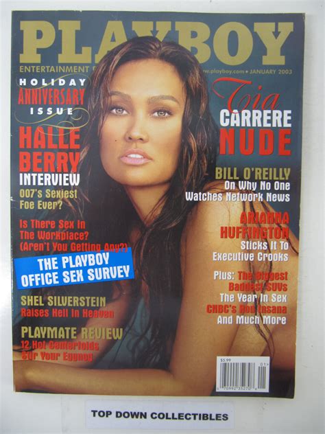 Playboy Magazine January Tia Carrere Rebecca Ramos Potm Ebay
