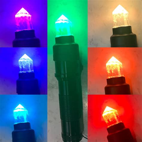 Portable Color Therapy Light Wand Color Therapy Crystal Light Light Therapy