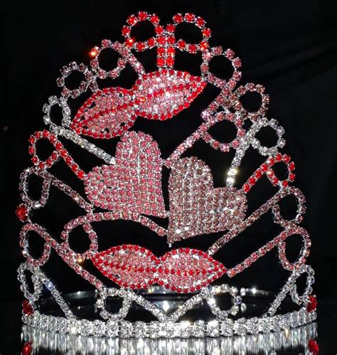 pin by lauren 👑💎🌹🌴🌺 ️ ♌️ on pageant crowns trophies pageant crowns kiss series rhinestone