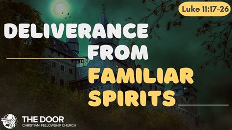 Deliverance From Familiar Spirits Revival Service Sun 14th August