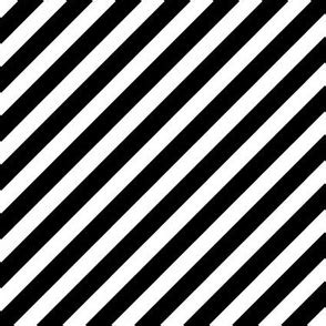 Black White Diagonal Stripe Giftwrap Charlottewinter Spoonflower