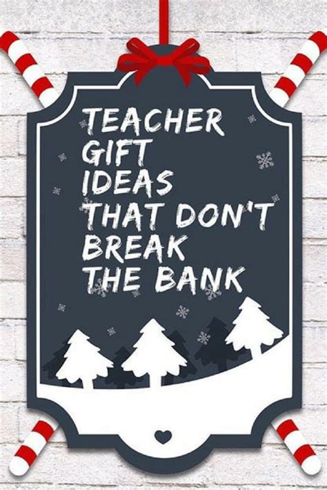 Teacher Christmas T Ideas That Wont Break The Bank Allmomdoes