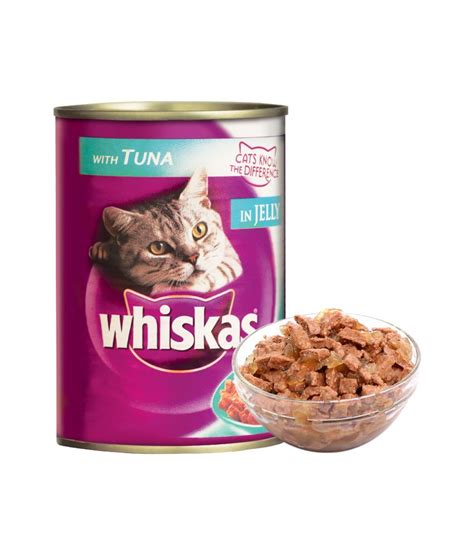 Buy cat and kitten food online. Whiskas Wet Cat Food, Tuna for Adult cats, 400 g: Buy ...