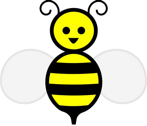 Cute Bee Clipart Black And White Free Clipart Images Clipartix