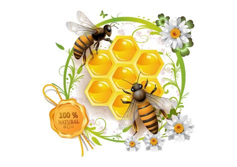 European Dark Bee Silhouette Clip Art Honey Bee Png Download Free Transparent