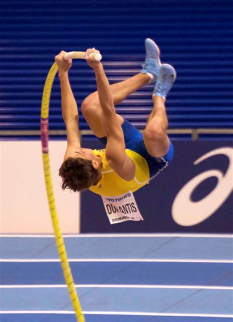 Armand duplantis broke his own pole vault world record by clearing 6.18m at the indoor grand prix in glasgow on saturday. Armand Duplantis — Wikipédia