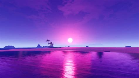 How To Make A Purple Sunset In Fortnite Creative Youtube