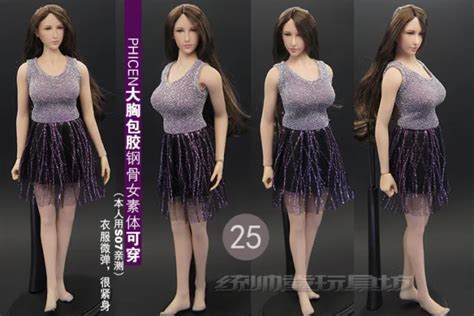 1 6 Scale Sexy Dress Model For 12 Phicen Female Seamless Body Action Figure Doll 9 49 Picclick