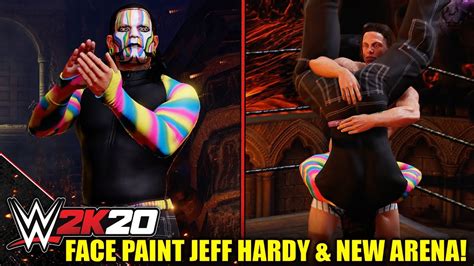 Wwe 2k20 Face Paint Jeff Hardy Vs Matt Riddle New Hells Colosseum