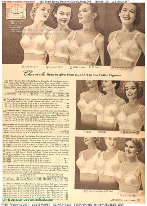 1958 sears spring summer catalog page 265 catalogs and wishbooks