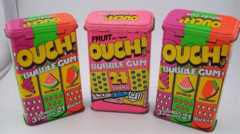 Ouch Bubble Gum The Nostalgic Candy That You Probably Forgot About
