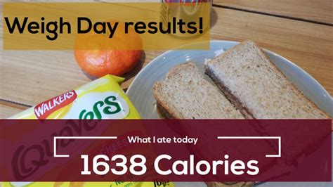 Weigh Day What I Ate Calorie Counting YouTube