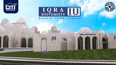 Iqra University Bahria Town Karachi Campus Youtube