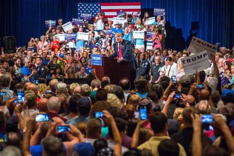 Donald Trump Defiantly Rallies A New ‘silent Majority In A Visit To