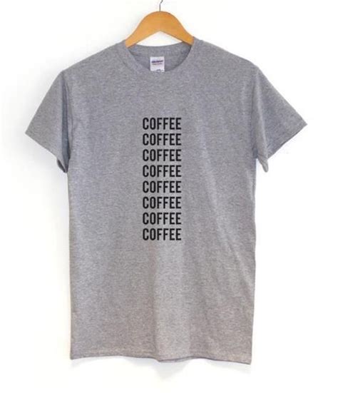 Coffee Coffee Coffee Printed Womens Casual T Shirt Casual T