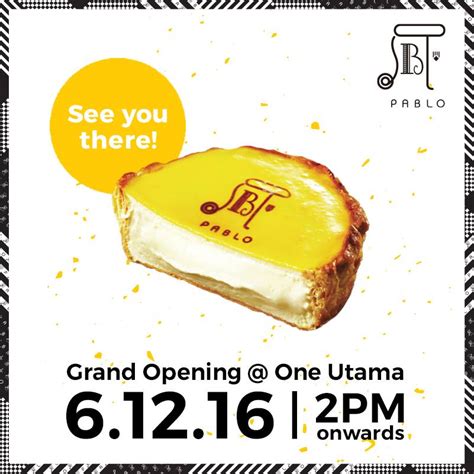 Pablo matcha cheesetart launched in malaysia. Pablo Cheese Tart Will Be Opening Their First Outlet At 1 ...
