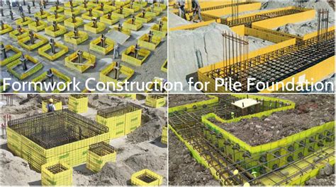 Specific Formwork Construction That Makes The Pile Foundation Build