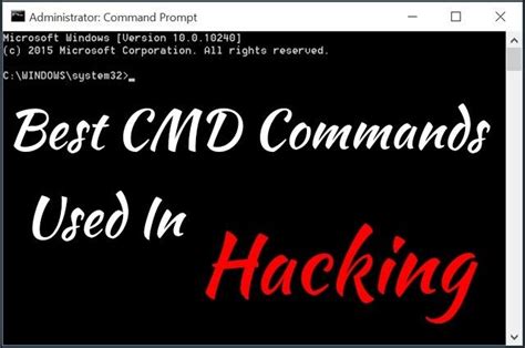 Best Cmd Commands Used In Hacking In Hindi