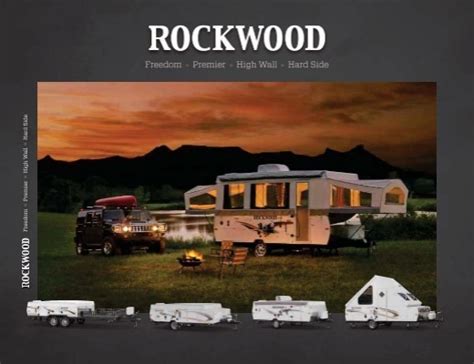 Rockwood Pop Up Brochure Pdf Petes Rv Center