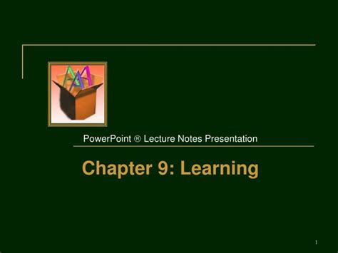 PPT PowerPoint Lecture Notes Presentation Chapter Learning PowerPoint Presentation ID