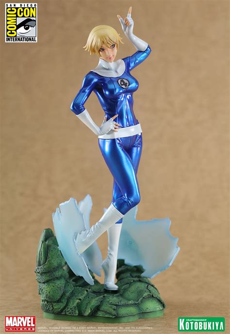 Marvel Invisible Woman Sdcc 2011 Exclusive Bishoujo Statue The Toyark News