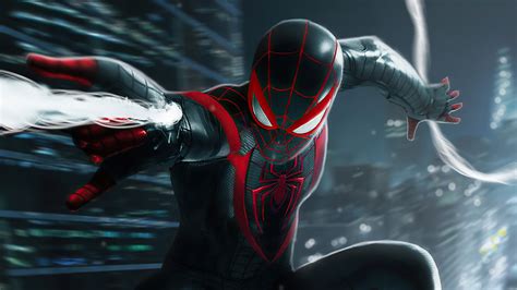 Marvels Spider Man Miles Morales Attacking 4k Hd Wallpapers Hd