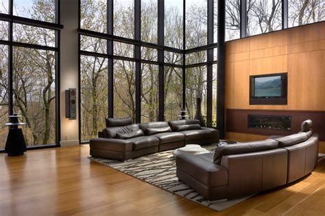 Modern Cool Modern Living Room Montreal By Bruno