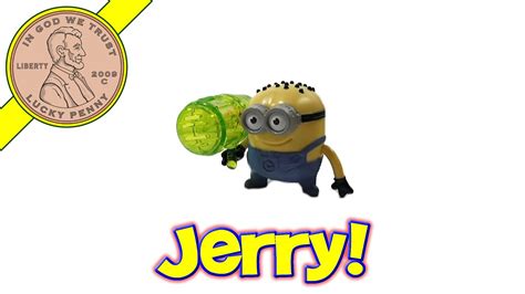 Jerry Whizzer Whistle 4 Despicable Me 2 2013 Mcdonald S Happy Meal Toy Review Youtube
