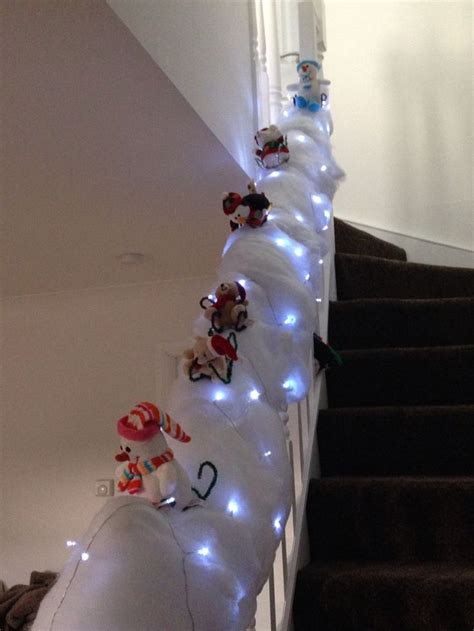 Diy Christmas Penguin Snow Slide Down The Stairs ️ Christmas