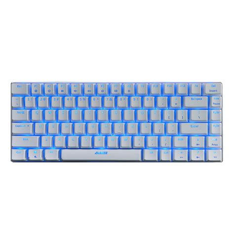 Birdeem Ak33 Mechanical Keyboard Blue Black Switch 82 Keys Backlit