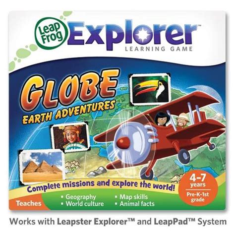 Leapfrog Explorer Learning Game Globe Earth Adventures