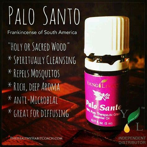 Palo santo is one of young living's exclusive ecuador oils. Palo Santo Young Living | My essential oils, Living ...